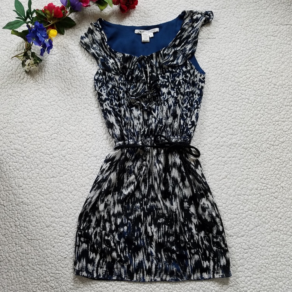 Max Studio Black and White Mini Dress